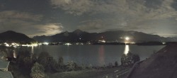 Archiv Foto Webcam Faaker See, Blickrichtung Süden 23:00