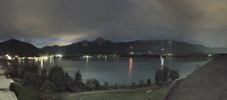 Archiv Foto Webcam Faaker See, Blickrichtung Süden 03:00