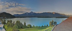 Archiv Foto Webcam Faaker See, Blickrichtung Süden 06:00