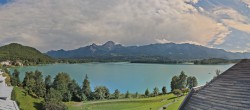 Archived image Webcam Faaker See lake, view direction south 15:00
