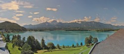 Archiv Foto Webcam Faaker See, Blickrichtung Süden 09:00