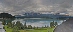 Archived image Webcam Faaker See lake, view direction south 07:00