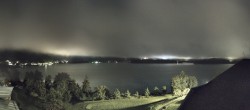 Archiv Foto Webcam Faaker See, Blickrichtung Süden 01:00