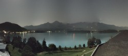 Archiv Foto Webcam Faaker See, Blickrichtung Süden 01:00