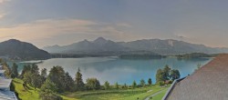 Archiv Foto Webcam Faaker See, Blickrichtung Süden 07:00