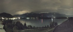 Archiv Foto Webcam Faaker See, Blickrichtung Süden 01:00