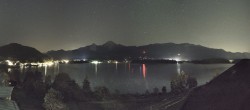 Archiv Foto Webcam Faaker See, Blickrichtung Süden 01:00