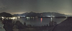 Archiv Foto Webcam Faaker See, Blickrichtung Süden 03:00