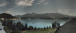 Archiv Foto Webcam Faaker See, Blickrichtung Süden 23:00