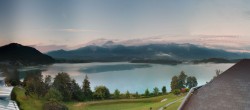 Archiv Foto Webcam Faaker See, Blickrichtung Süden 03:00