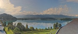 Archiv Foto Webcam Faaker See, Blickrichtung Süden 06:00