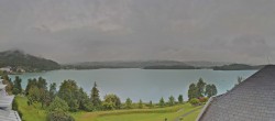 Archiv Foto Webcam Faaker See, Blickrichtung Süden 07:00