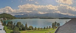 Archiv Foto Webcam Faaker See, Blickrichtung Süden 13:00