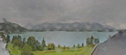 Archived image Webcam Faaker See lake, view direction south 09:00