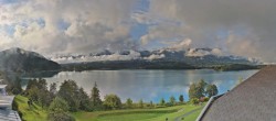 Archiv Foto Webcam Faaker See, Blickrichtung Süden 07:00