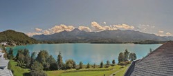 Archiv Foto Webcam Faaker See, Blickrichtung Süden 13:00