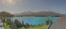 Archiv Foto Webcam Faaker See, Blickrichtung Süden 09:00