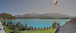Archiv Foto Webcam Faaker See, Blickrichtung Süden 13:00