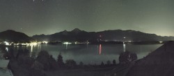 Archived image Webcam Faaker See lake, view direction south 03:00