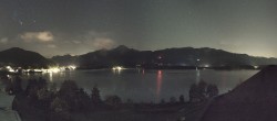 Archiv Foto Webcam Faaker See, Blickrichtung Süden 01:00