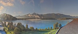 Archiv Foto Webcam Faaker See, Blickrichtung Süden 07:00