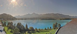Archiv Foto Webcam Faaker See, Blickrichtung Süden 09:00