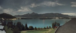 Archiv Foto Webcam Faaker See, Blickrichtung Süden 01:00