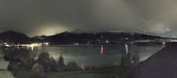 Archiv Foto Webcam Faaker See, Blickrichtung Süden 01:00