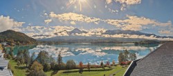 Archiv Foto Webcam Faaker See, Blickrichtung Süden 11:00