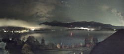 Archived image Webcam Faaker See lake, view direction south 03:00