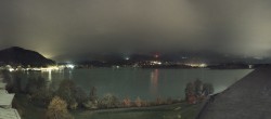 Archiv Foto Webcam Faaker See, Blickrichtung Süden 23:00