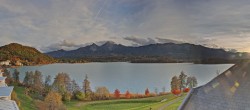Archived image Webcam Faaker See lake, view direction south 15:00
