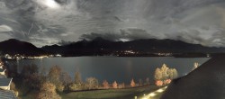 Archived image Webcam Faaker See lake, view direction south 17:00