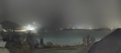 Archived image Webcam Faaker See lake, view direction south 01:00