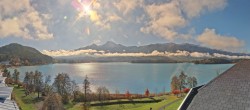 Archiv Foto Webcam Faaker See, Blickrichtung Süden 09:00