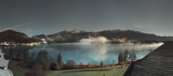Archiv Foto Webcam Faaker See, Blickrichtung Süden 23:00