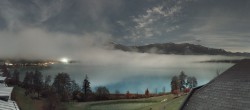 Archiv Foto Webcam Faaker See, Blickrichtung Süden 23:00