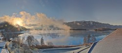 Archiv Foto Webcam Faaker See, Blickrichtung Süden 07:00