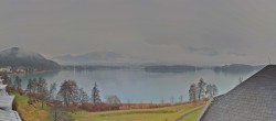 Archiv Foto Webcam Faaker See, Blickrichtung Süden 09:00