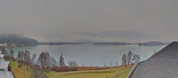 Archiv Foto Webcam Faaker See, Blickrichtung Süden 11:00