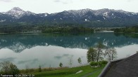 Archived image Webcam Faaker See lake, near Villach 11:00