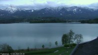 Archived image Webcam Faaker See lake, near Villach 19:00
