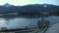 Archiv Foto Webcam Faaker See 06:00