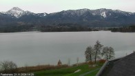 Archived image Webcam Faaker See lake, near Villach 13:00