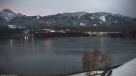 Archived image Webcam Faaker See lake, near Villach 06:00