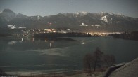 Archiv Foto Webcam Faaker See 23:00