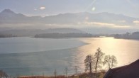 Archived image Webcam Faaker See lake, near Villach 13:00