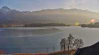 Archived image Webcam Faaker See lake, near Villach 15:00