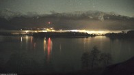 Archiv Foto Webcam Faaker See 23:00