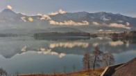 Archived image Webcam Faaker See lake, near Villach 09:00